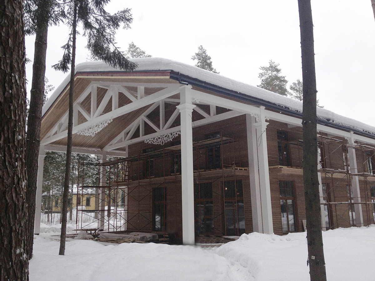 Жилой дом в поселке Вымпел